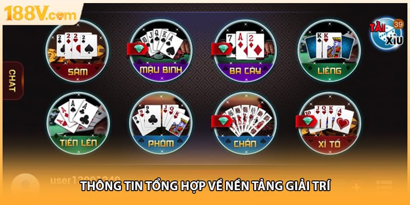 Thông tin tổng hợp về nền tảng giải trí